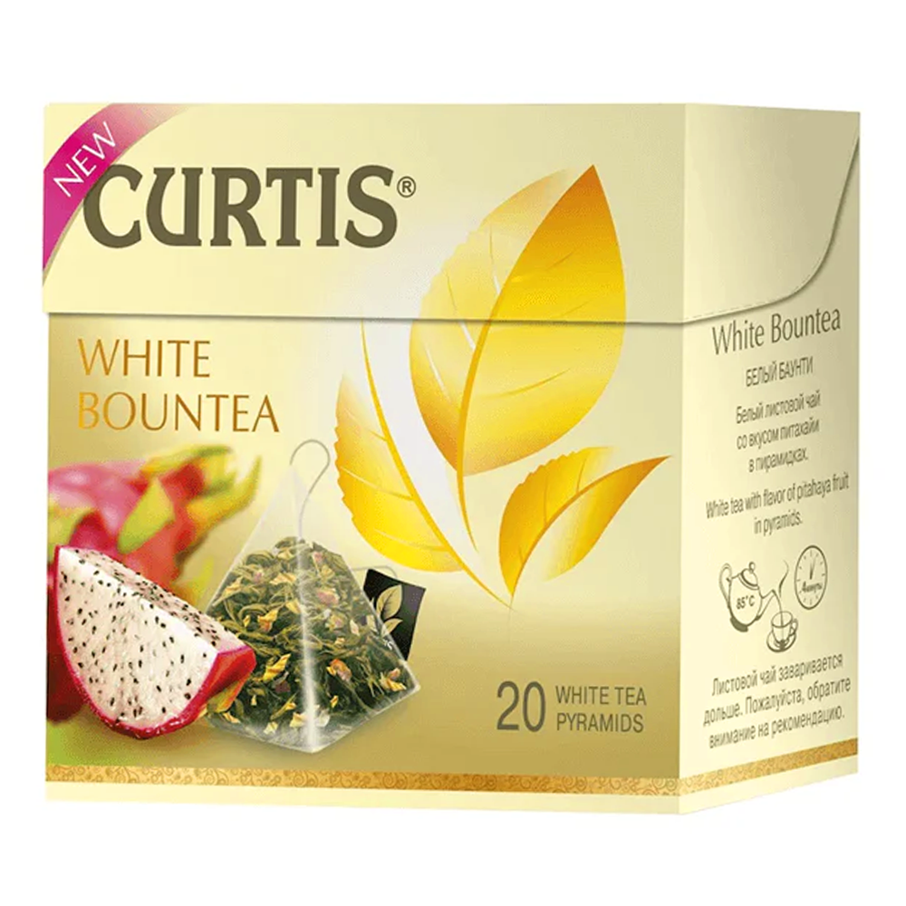 Tea White White Bountea – 20 Tea Bags (3D)