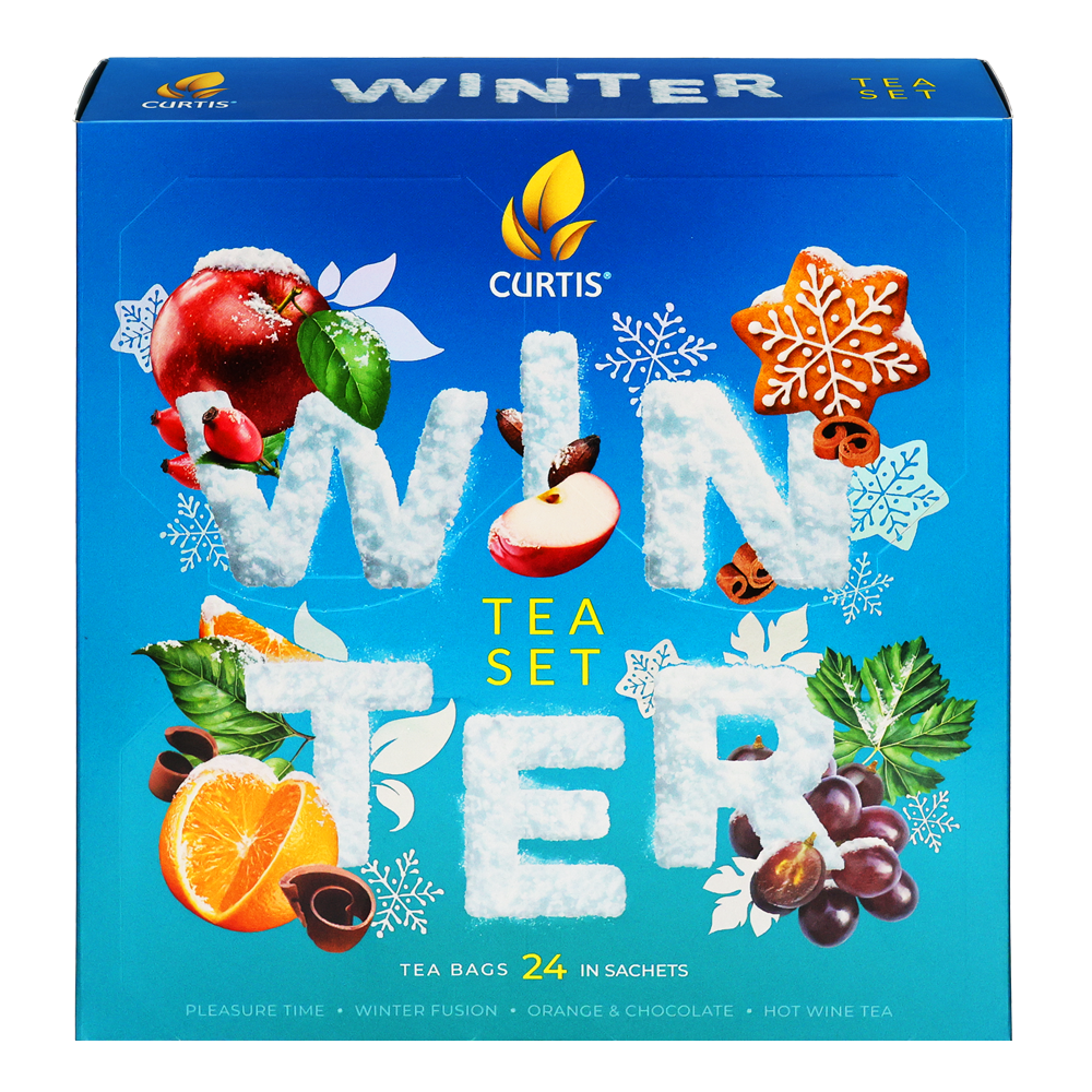 Tea Assorted Winter Tea Set – 4 Flavors – 24 Tea Bags