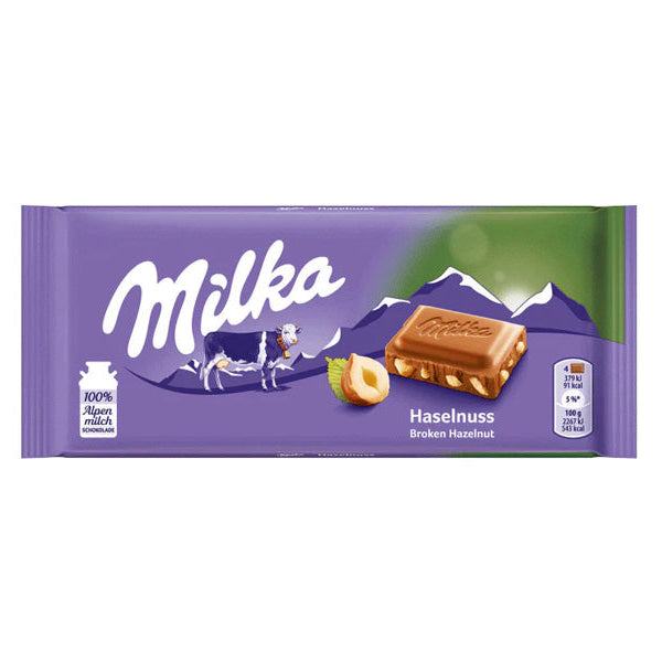 Chocolate Milk with Hazelnuts – 3.53 oz (100gr)