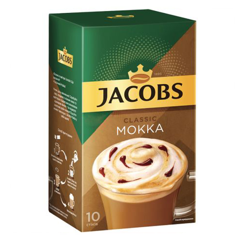 Coffee Instant 3 In 1 Moka Classic – 0.77 oz (21.9 gr)