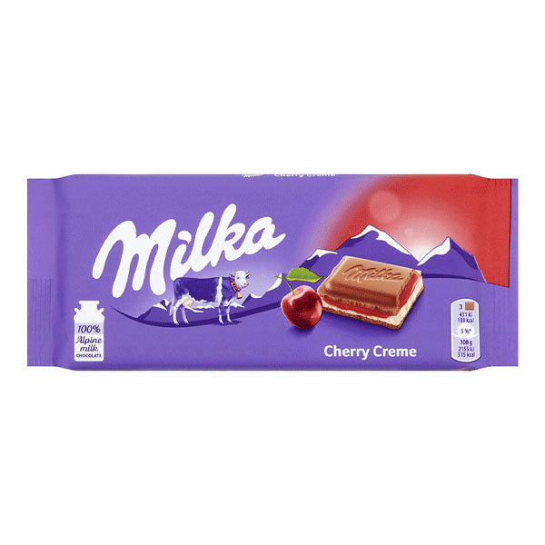 Chocolate Milk with Cherry Cream – 3.53 oz (100gr)