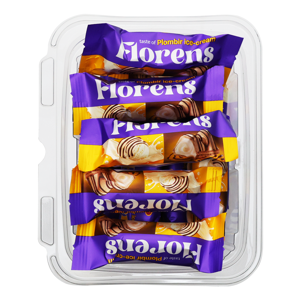 Candy Wafers Florens – With Plombir – 1lb (453gr)