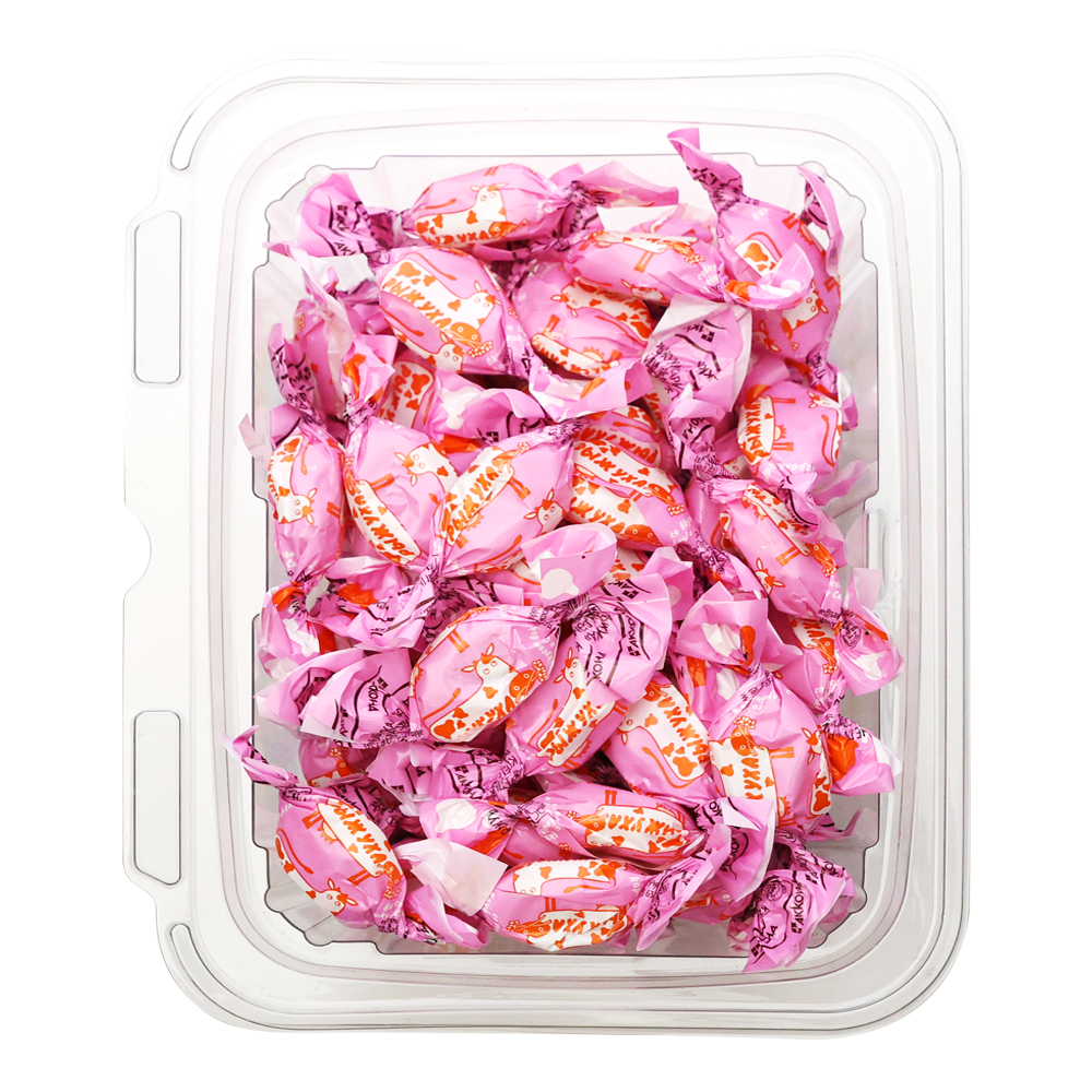 Candy Caramel Rizhuha – With Strawberry & Cream – 1lb (453gr)