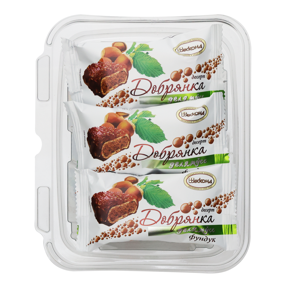 Candy Choco-Dessert Dobryanka Dilyamuss – Hazelnuts – 1lb (453gr)