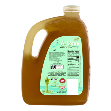 Drink Tea Green with Ginseng, Honey – 128 oz (3.79 lt)
