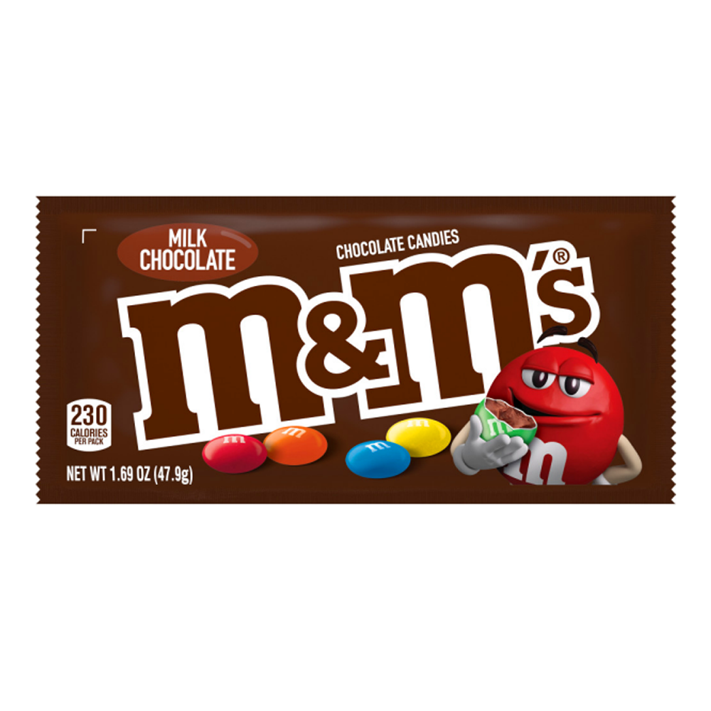 Candy Chocolate M&M Milk – 1.69 oz (48 gr)