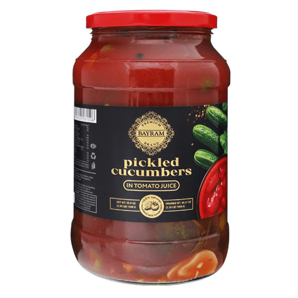 Pickled Cucumbers in Tomato Juice – 2.2 lb (1.0kg)