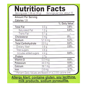 Cookies Zooland – Box – 10.58 oz (300 gr)