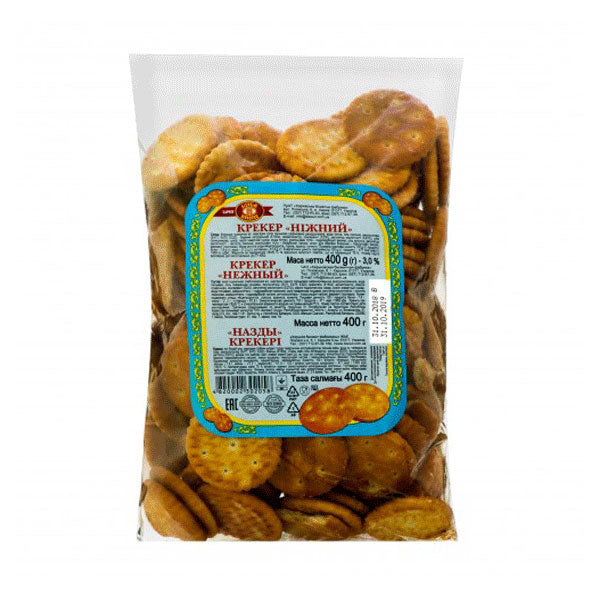 Крекеры Нежный – 14.11 унций (400гр)