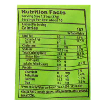 Cookies Nuts – 370 gr