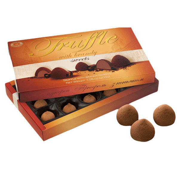 Candy Gift Box Truffle Cognac – 7.05 oz (200gr)