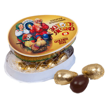 Candy Gift Box Golden Egg – 7.05 oz (200gr)