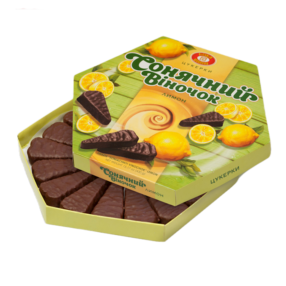 Candy Gift Box Solnechniy Venochek Lemon – 15.17 oz (430gr)