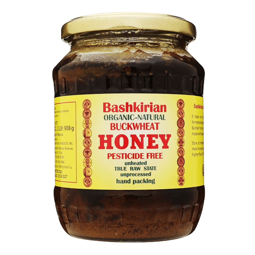 Honey Natural Honey Organic Bashkirian Buckwheat – 32.03 oz (908gr)