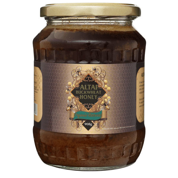 Мед натуральный, органический, алтайский гречишный – 32,03 унции (908 г)