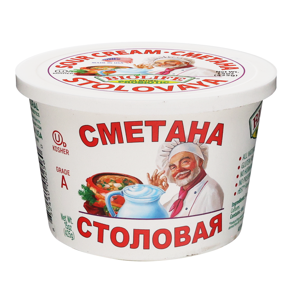 Sour Cream Stolovaya – 16oz (454gr)