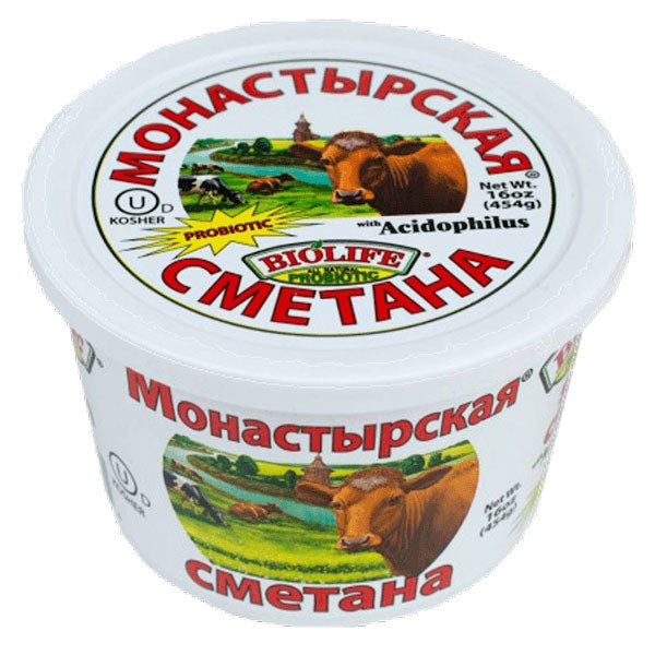 Sour Cream Monastirskaya – 1 lb (454gr)
