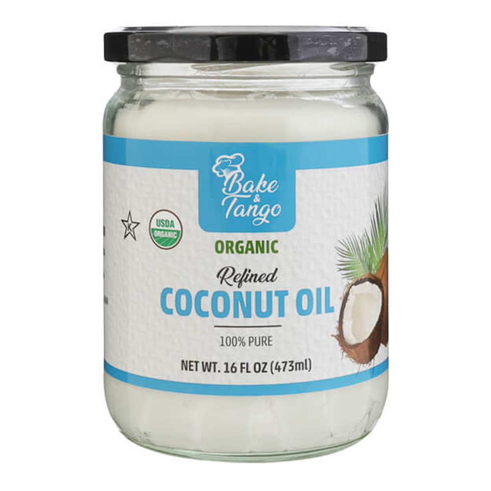 Кокосовое масло рафинированное – 15,99 жидких унций (473,0 мл)