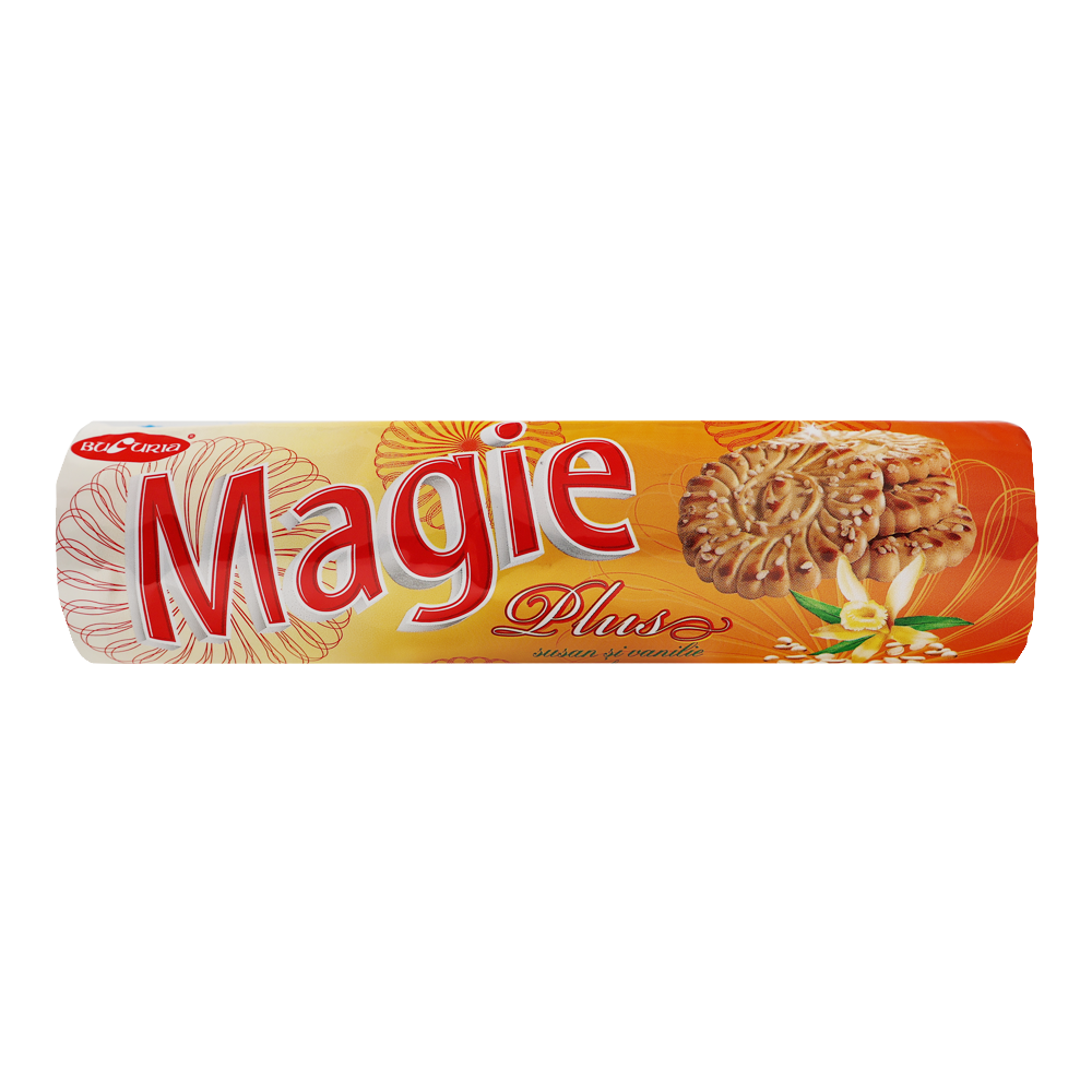 Cookies MAGIC PLUS with Vanilla, and Sesame – 250 gr (8.82 oz)