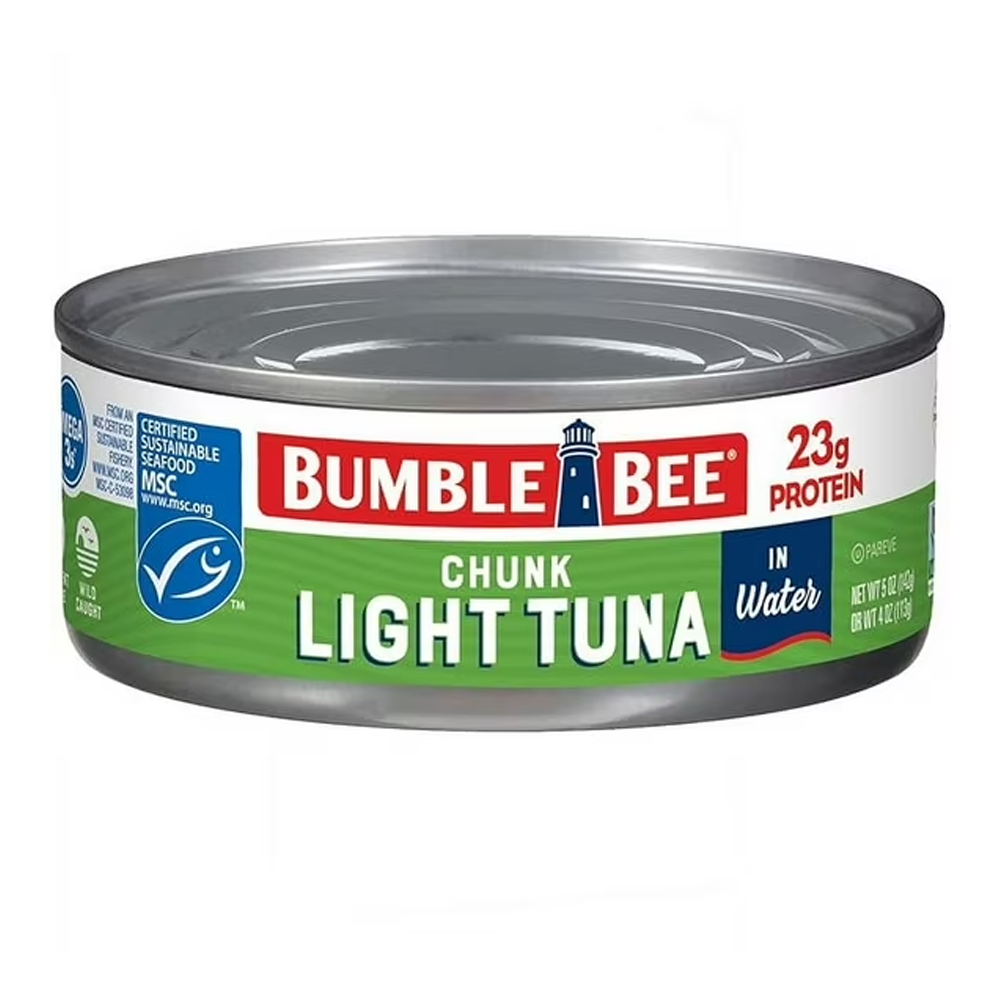 Canned Chunk Tuna with Water – 5 oz (142 gr)