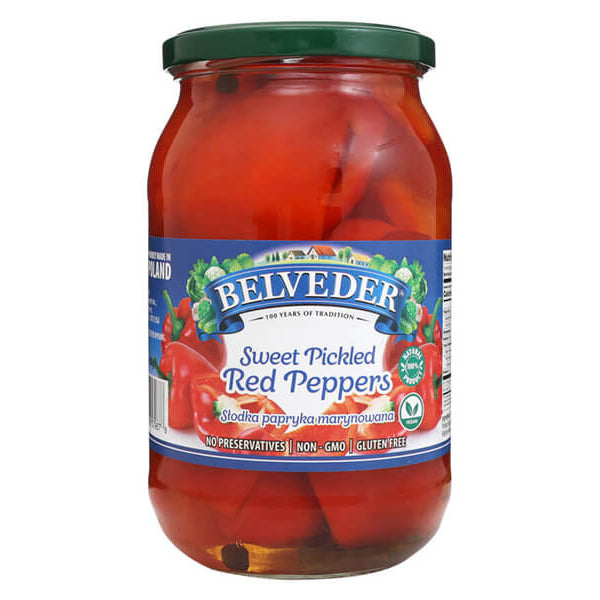 Pickled Sweet Red Pepper – 31.75 oz (900gr)