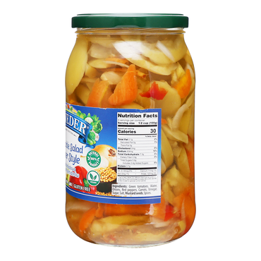 Апетизер Овощной салат Ужин в стиле Обьядова – 31,75 унции (900 г)