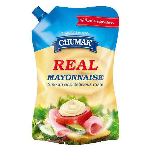 Mayonnaise Real 72% – Doy Pack – 17.64 oz (500gr)