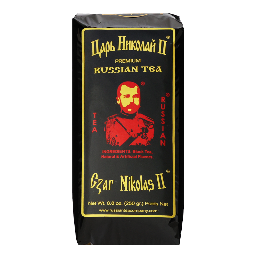 Чай черный рассыпной русский – черный – 8,82 унции (250 г)