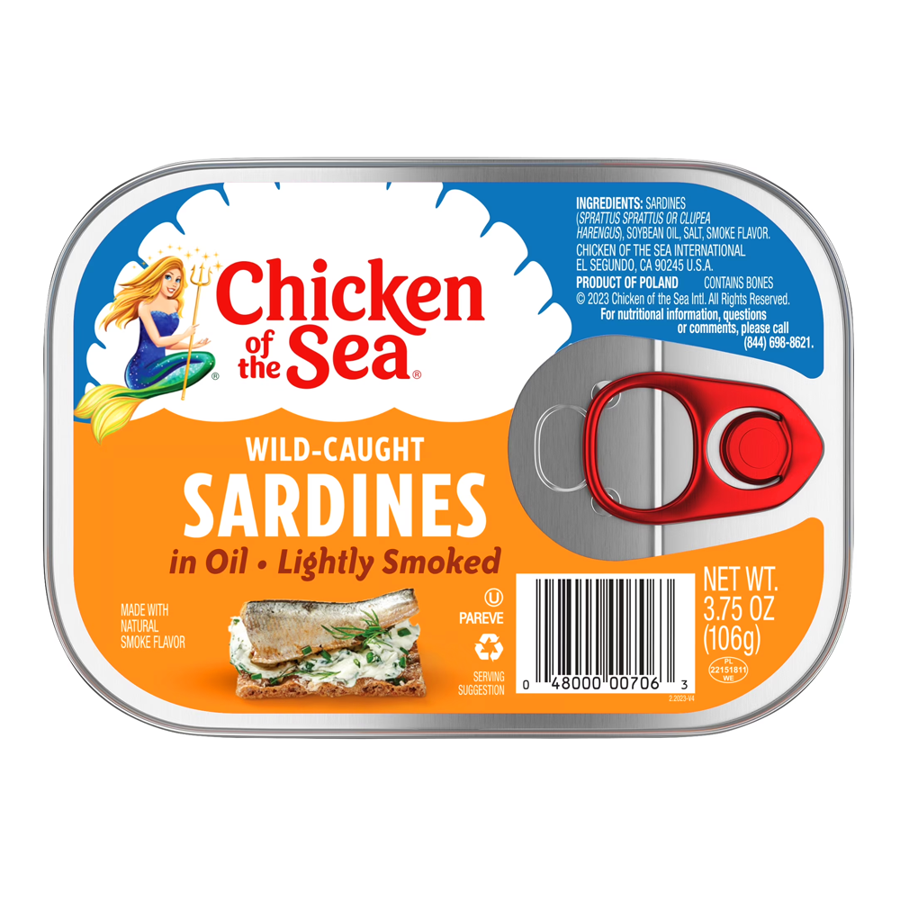 Canned Sardines with Oil – 3.75 oz (106 gr)