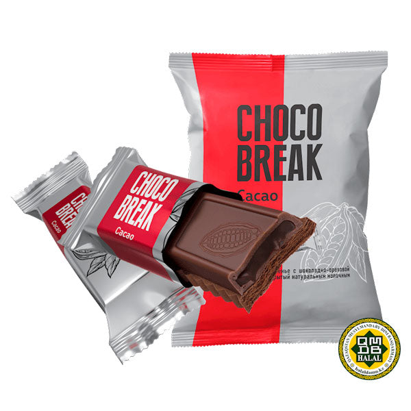 Cookies Choco Glaze Choco Break with Chocolate and Nuts – 10.58 oz (300gr)