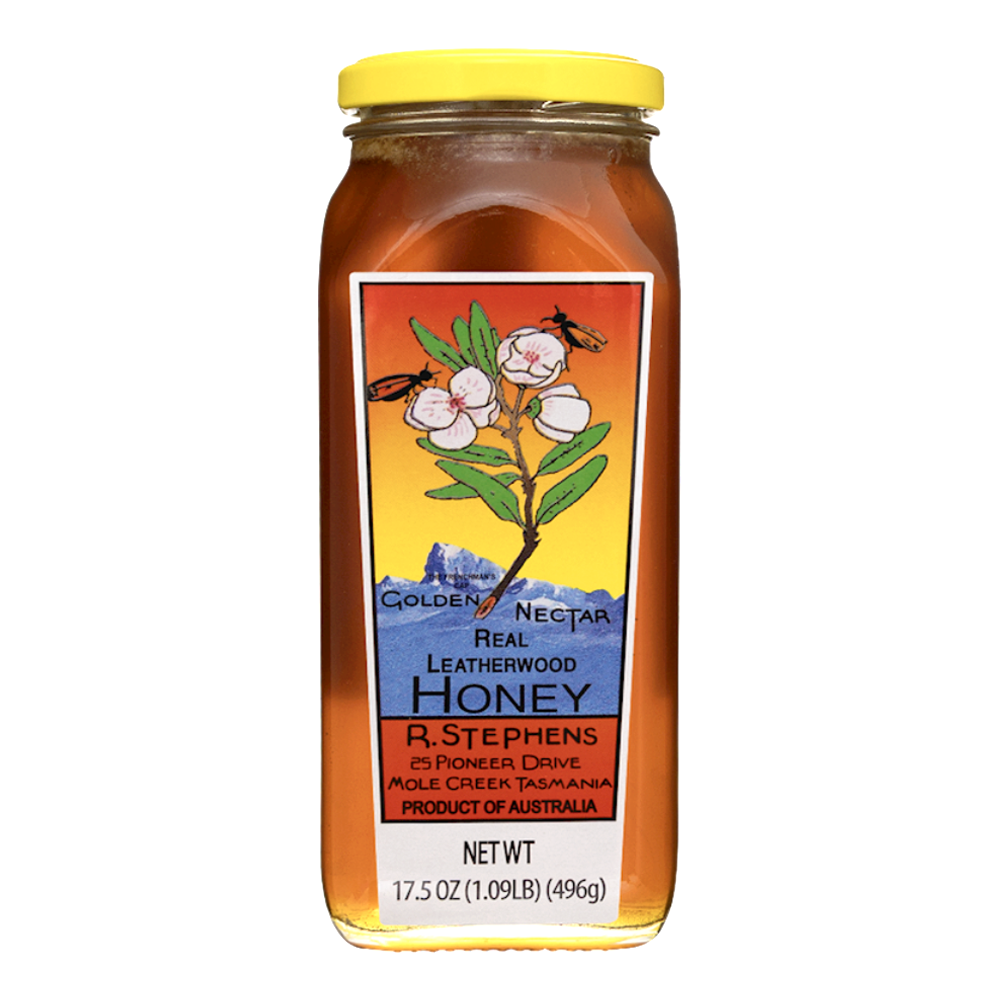 Honey Australian LEATHERWOOD – 500 gr (17.63 oz)