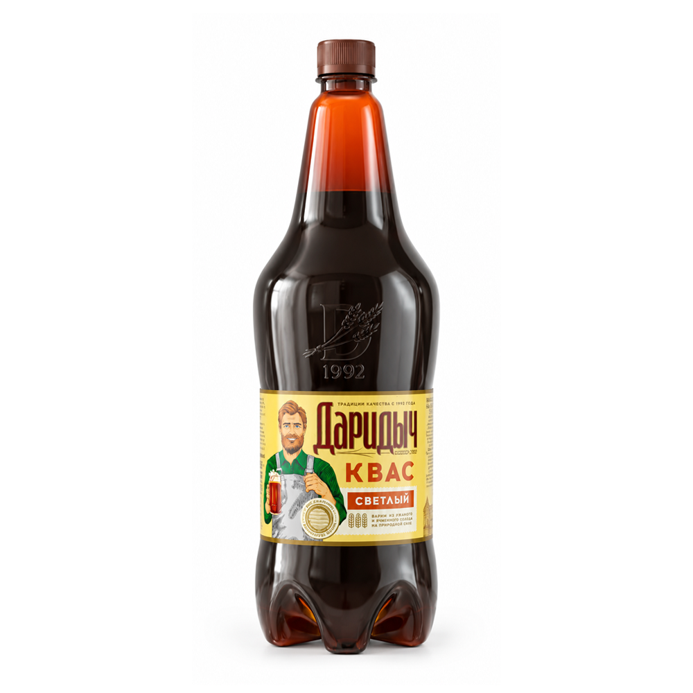Daridich Light Kvass – Bottle – 50.7 fl oz (1.5 L)