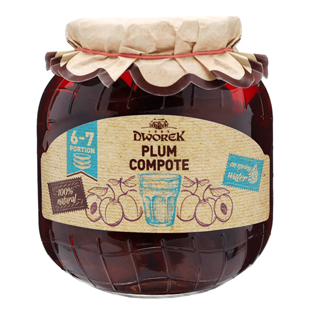 Compote Plum – 25.4 oz (720gr)