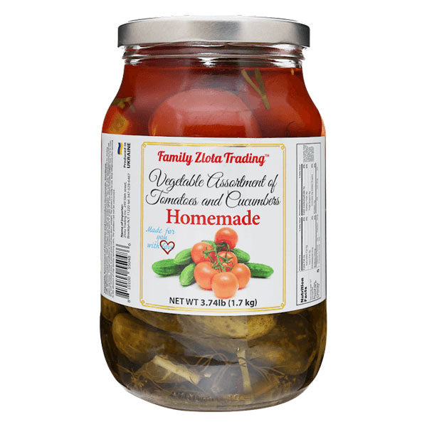 Pickled Assorty Homemade – 3.75 lb (1.7kg)