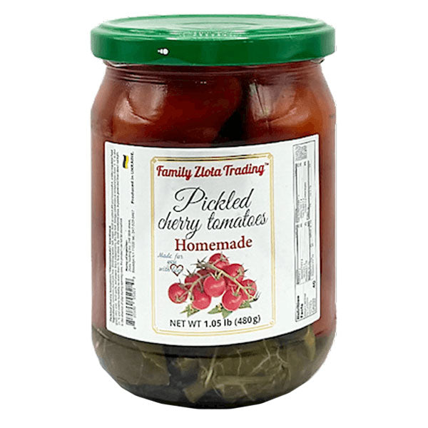 Pickled Cherry Tomatoes Homemade – 16.93 oz (480gr)