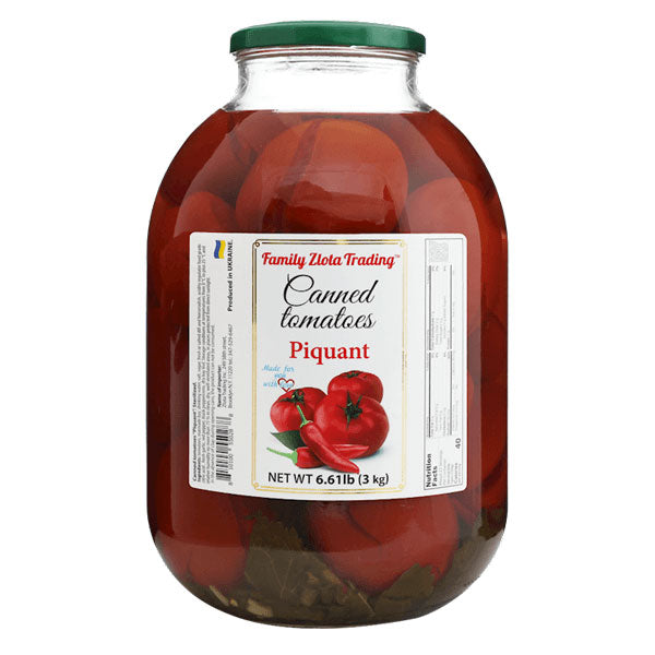 Pickled Tomatoes Piquant – 6.61 lb (3.0kg)