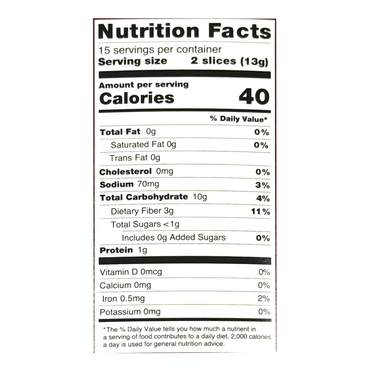 Toasted Bread Original – 7.05 oz (200gr)