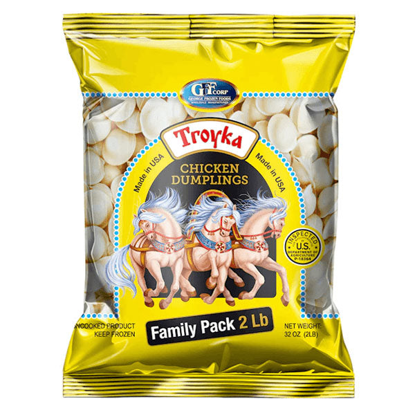 Пельмени Тройка Куриные – 2 фунта (907 г)