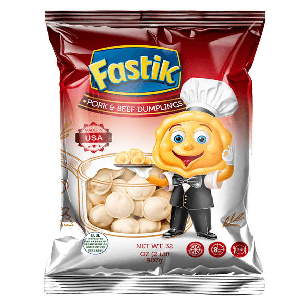Пельмени Фастик-Сибирские – Большие – 2 фунта (907гр)