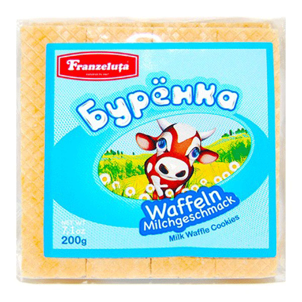 Wafers Buryonka with Milk – 7.05 oz (200gr)