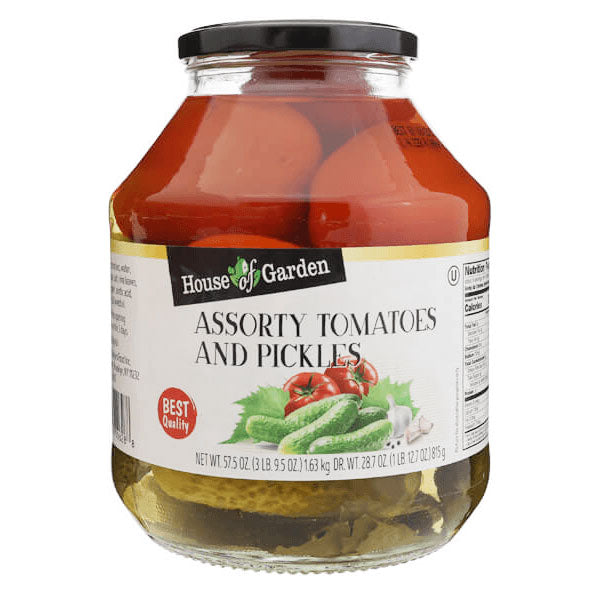Marinated Assorty Cucumbers and Tomatoes – 54.1 fl oz (1.6lt)