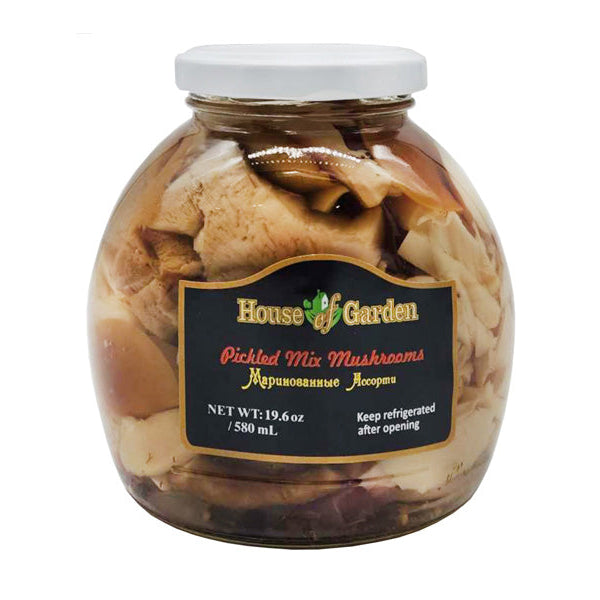 Marinated Mushroom Pickled Assorty Mix – 19.61 fl oz (580.0ml)