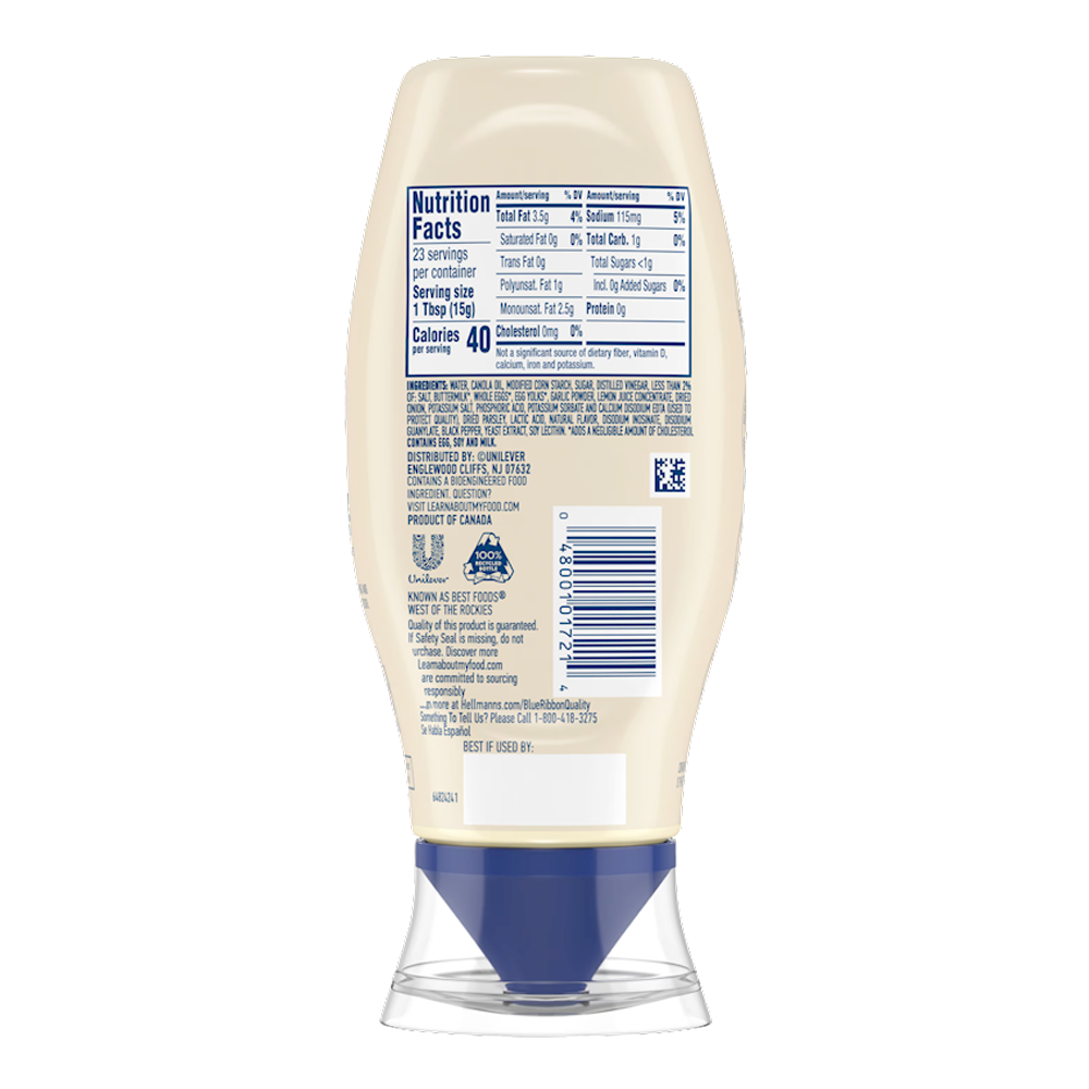 Майонез «Ранч» на пахте – кварт – 11,5 унций (326 г)