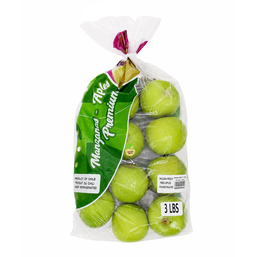 Granny Smith Apples – Bag – 3 lb (1.36 kg)