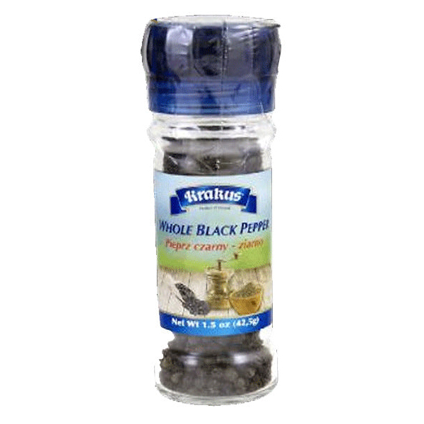 Spices Grinder Whole Black Pepper – 1.48 oz (42gr)