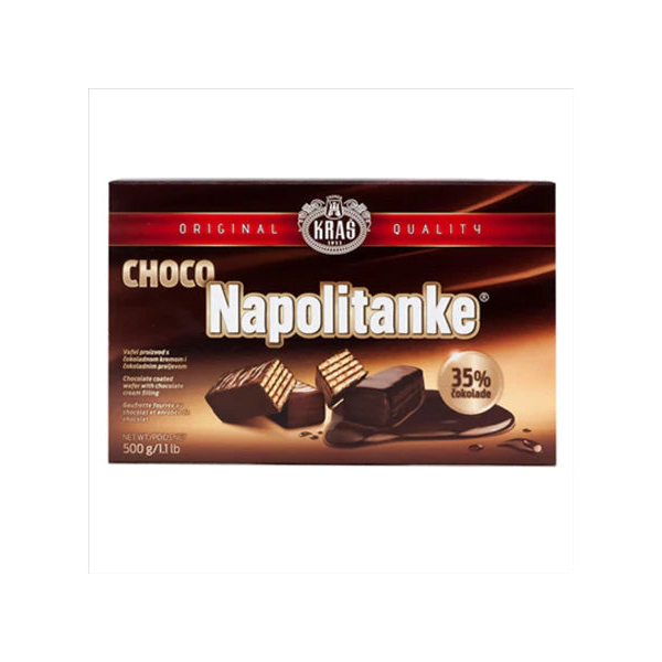Wafers Napolitanke Chocolate – 17.64 oz (500gr)