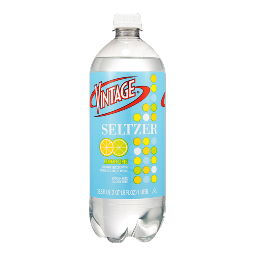 Water Seltzer Lemon Lime – 33.8oz (1lt)