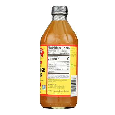 Vinegar Apple Cider Organic – 16oz (473ml)