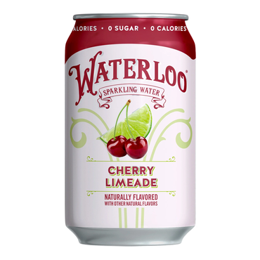 Газированная вода с вишневым лаймом, 8 шт. – Банка – 12 унций (355 мл)