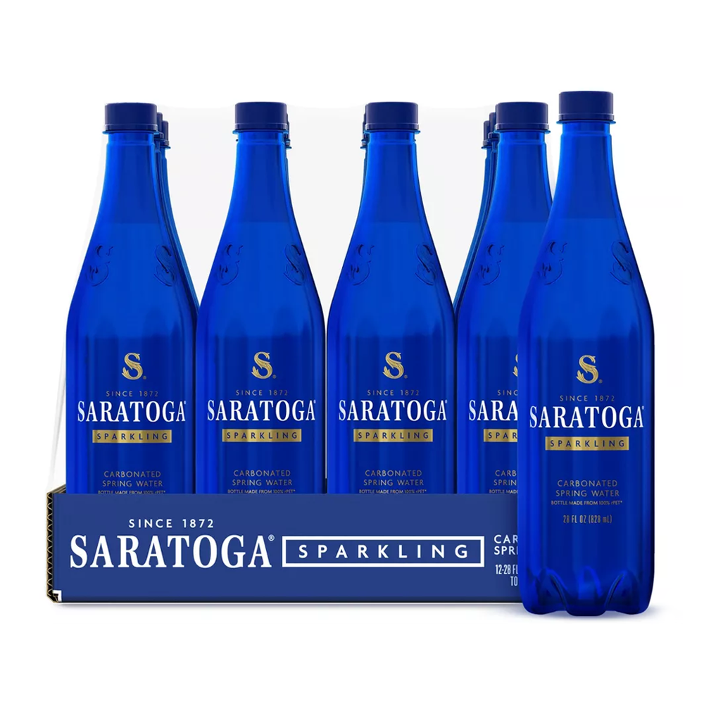 Water Sparkling Carbonated – Plastic – 28oz (828ml)